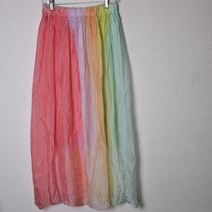 Multicolor Maxi Skirt
